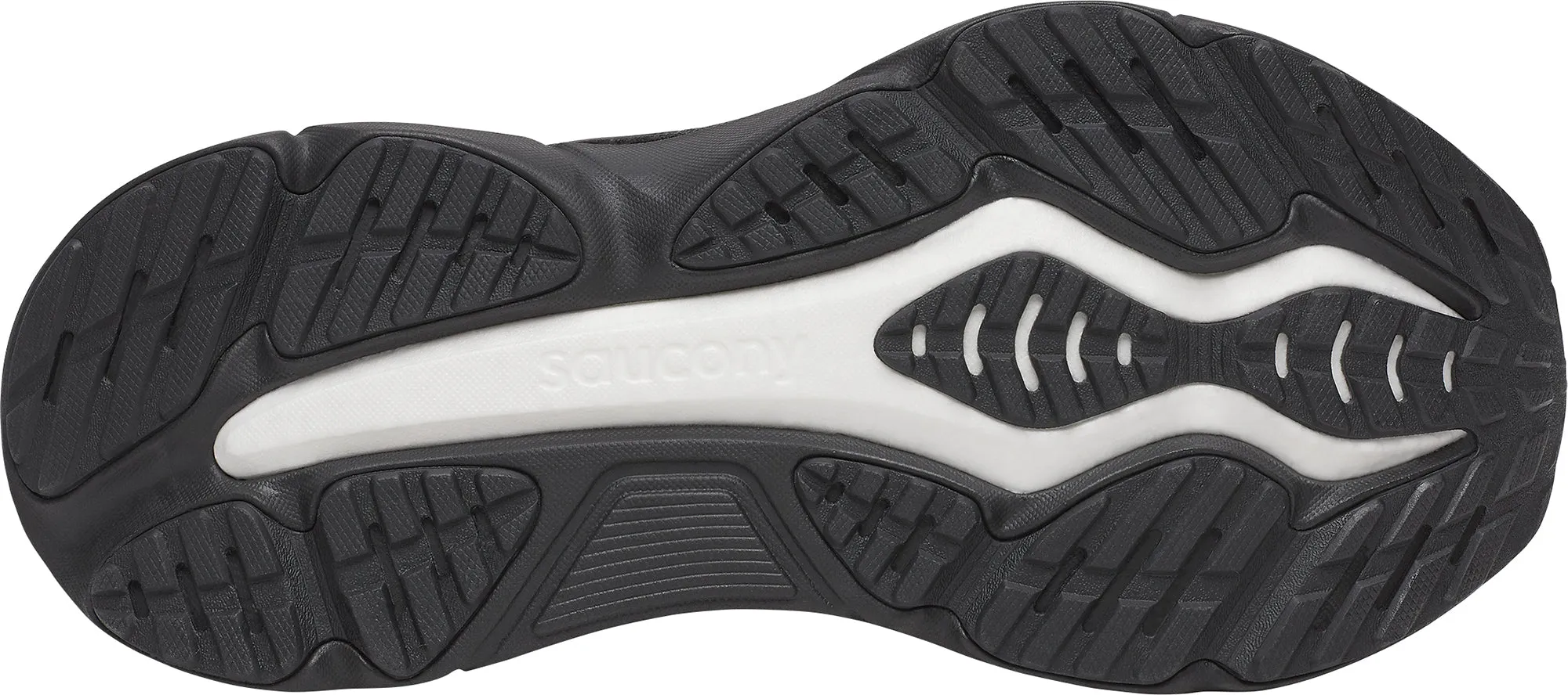 Saucony Hurricane 25 Womens Running Shoes - Black Natural Motion Technology