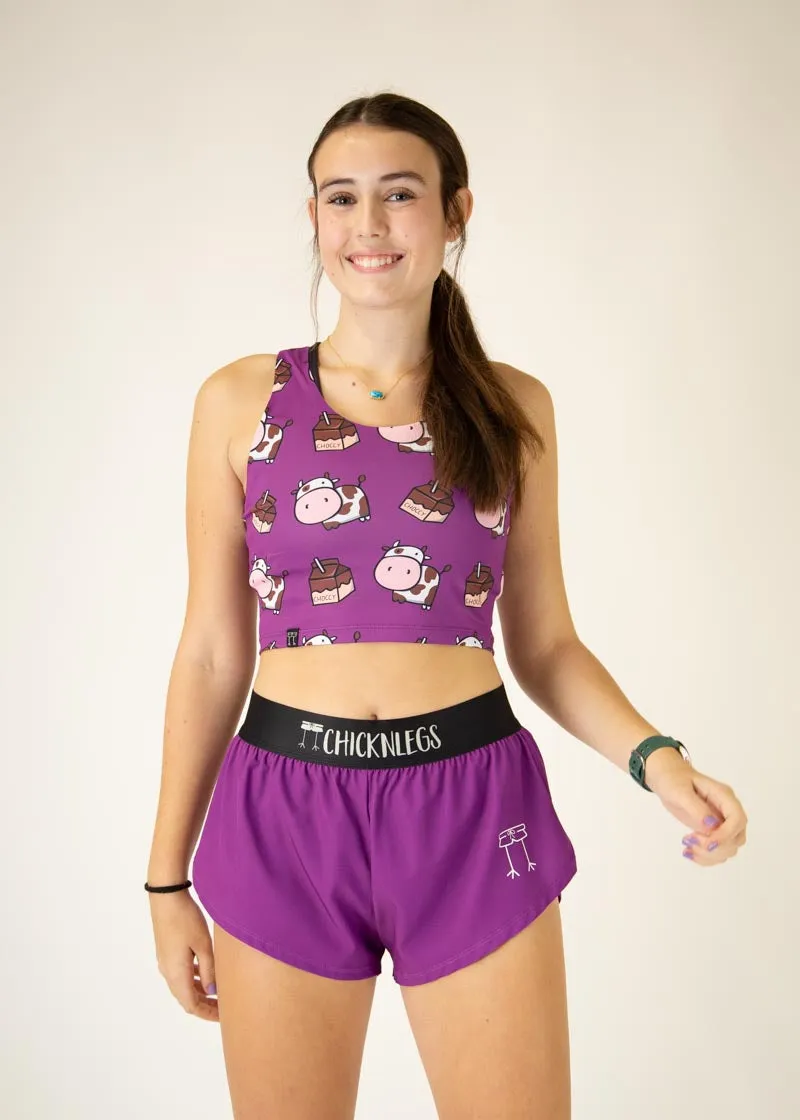 Choccy Cows PWR Crop Top brand new