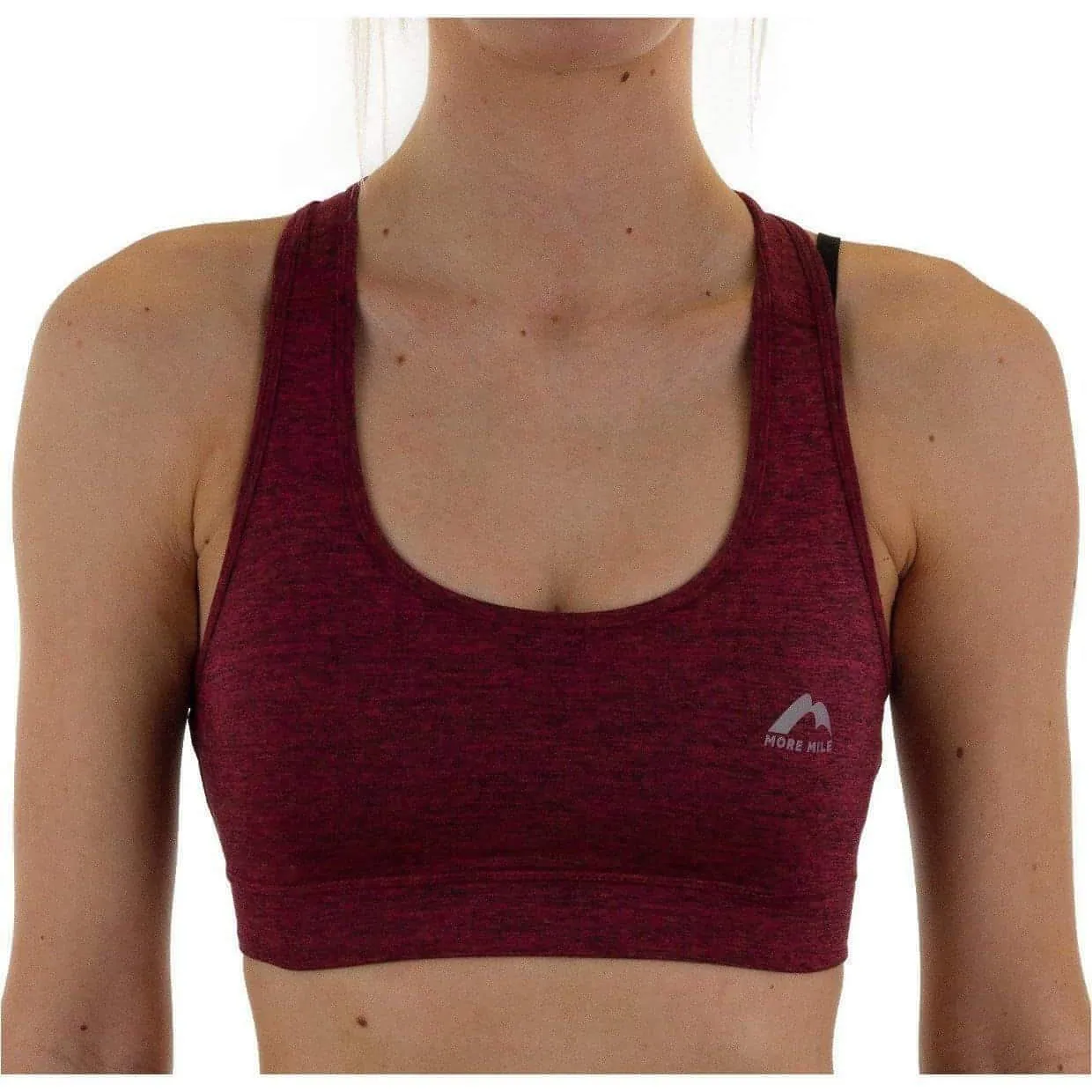 Smooth Texture More Mile Train To Run Womens Running Crop Top - Purple