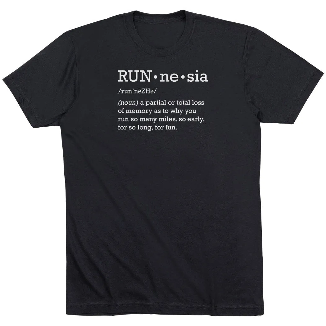 Running Short Sleeve T-Shirt - RUNnesia Fuzz Free Surface