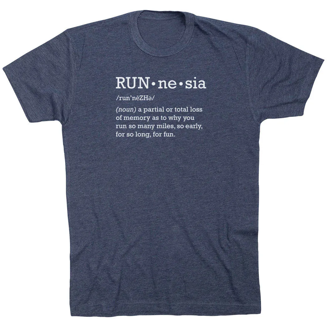 Running Short Sleeve T-Shirt - RUNnesia Soft Cotton Feel Casual Layer Look