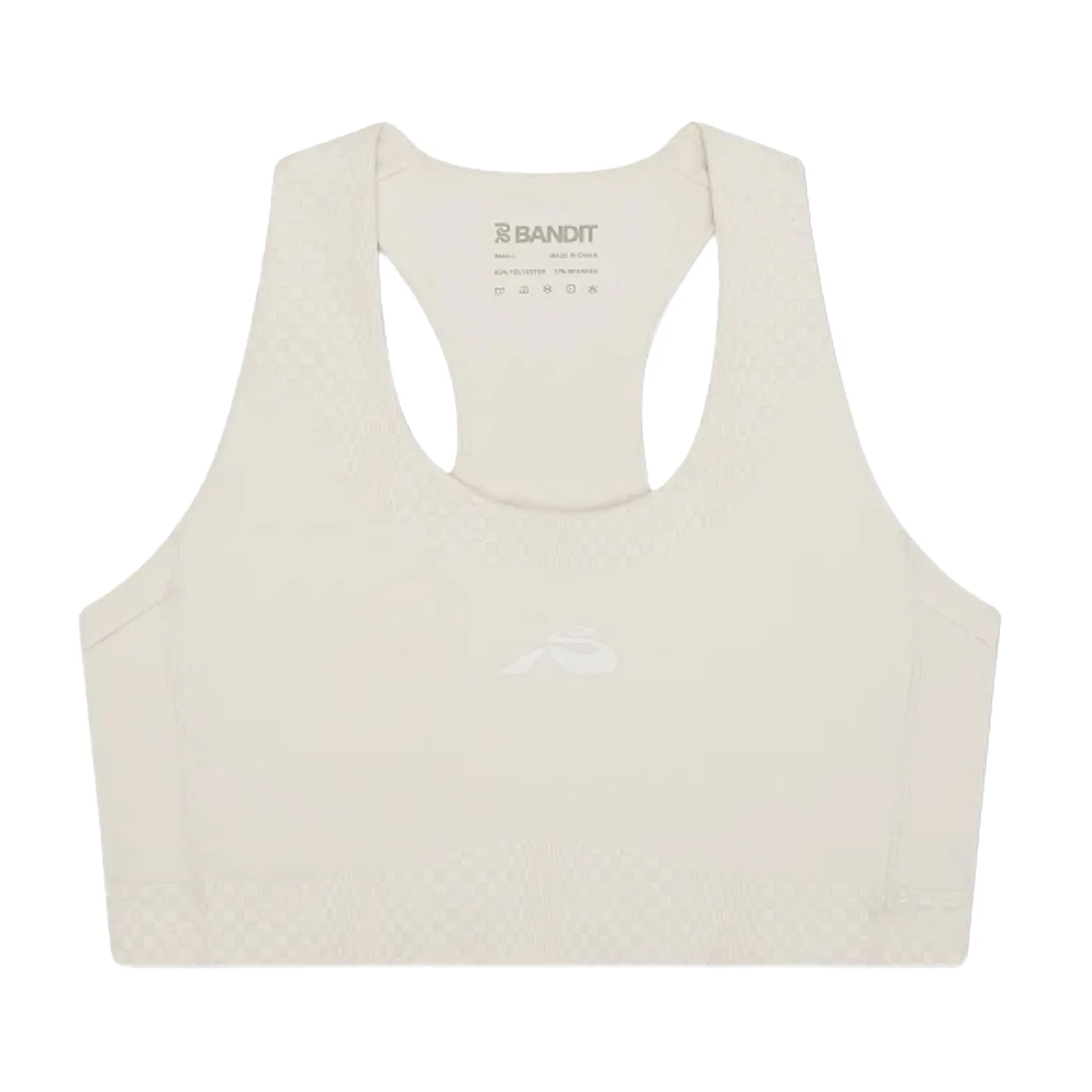 Women's Stamina Scoop Neck Run Bra Chalk Bright