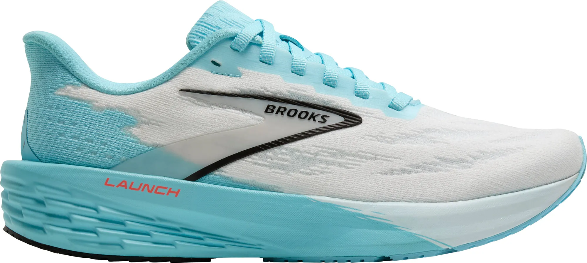 foam - sole - feature shoes Stabilizing Chassis Brooks Launch 11 Womens Running Shoes - White