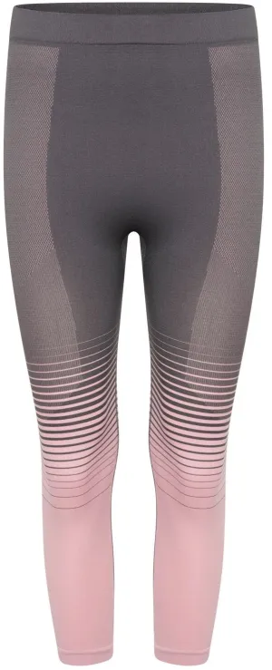 Dare2B In The Zone 3/4 Womens Baselayer Tights - Grey Power Mesh