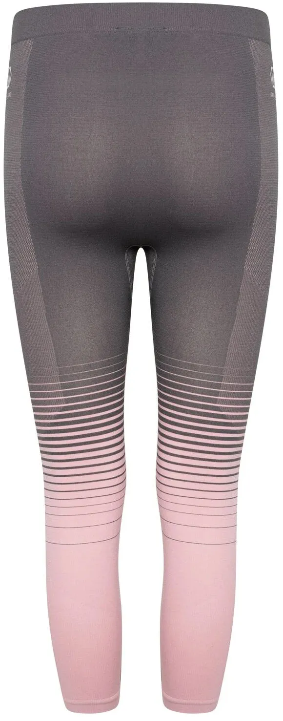 Dare2B In The Zone 3/4 Womens Baselayer Tights - Grey Neutral Color