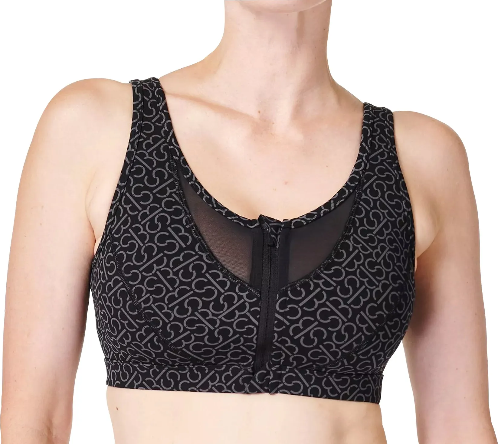 Seamless Fit Durable Stitching Sweaty Betty Power Icon Womens Sports Bra - Grey