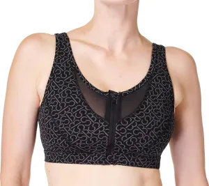 Sweaty Betty Power Icon Womens Sports Bra - Grey Comfortable Band Wear under clothes