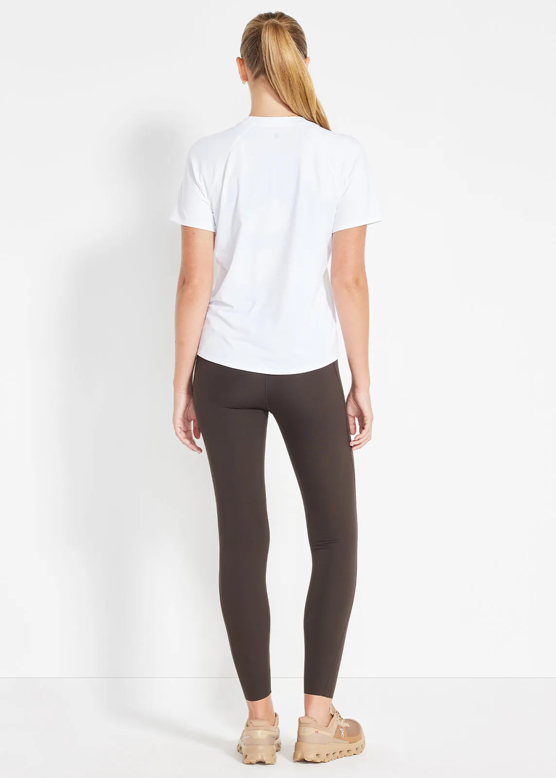 Easy-to-Style Top Basic Wear Run Ready Tee