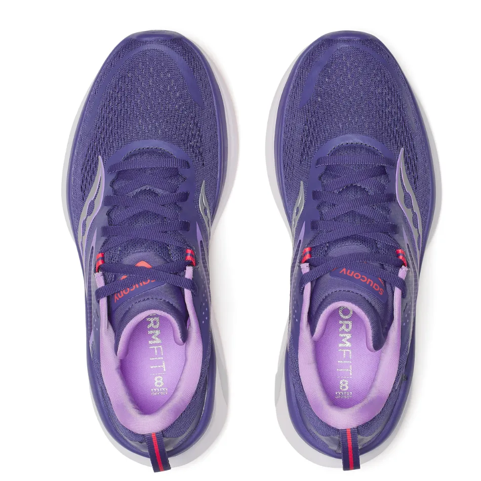 Lightweight Running Option Saucony Women's Omni 22 Running Shoes in Marine/Crocus - Online Exclusive
