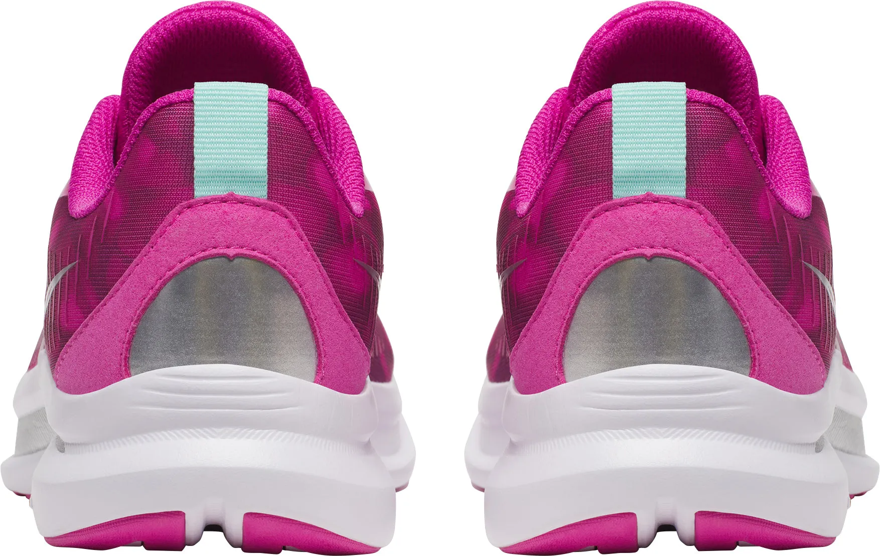 Traction Pod Configuration running in relay races shoes Saucony Endorphin KDZ Junior Running Shoes - Pink