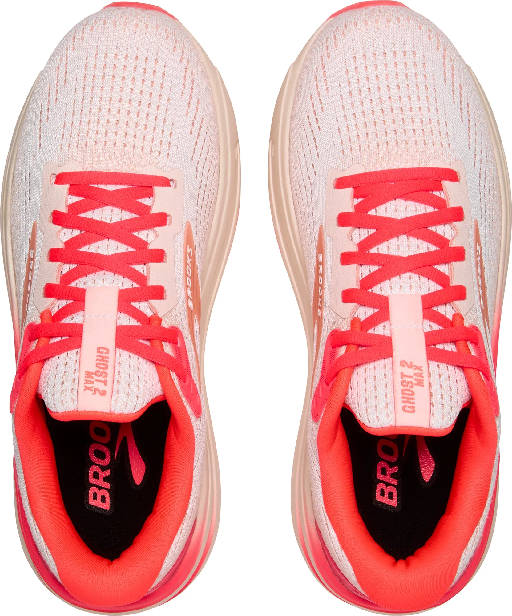 Adaptive Response Cushion running endurance training Brooks Ghost Max 2 Womens Running Shoes - Orange