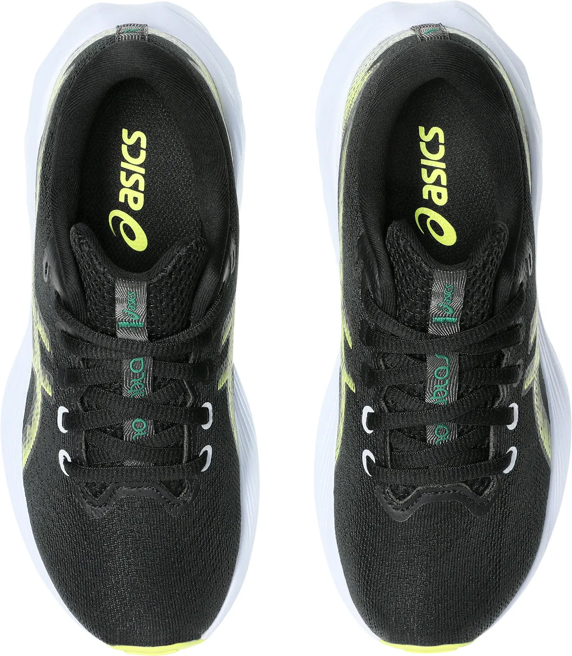 Functional Features Thermoplastic Heel Stabilizer Asics NovaBlast 5 GS Junior Running Shoes - Black