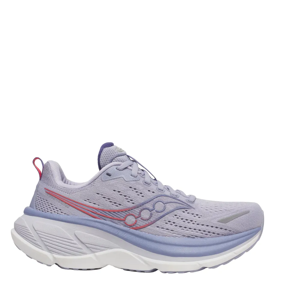 Saucony Women's Hurricane 25 Running Shoes in Thistle/Aster - Online Exclusive running with group shoes