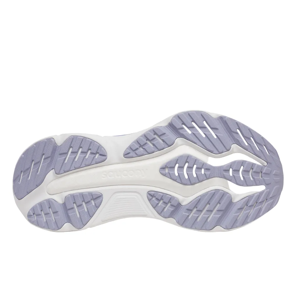 long - distance run Friction Reduction Coating Saucony Women's Hurricane 25 Running Shoes in Thistle/Aster - Online Exclusive