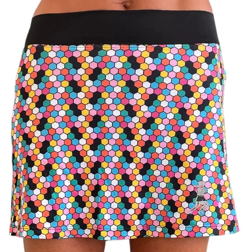 Tapered Cut Fresh Detail Honeybaby Honeycomb Running Skirt