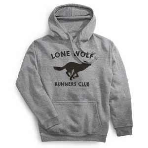 Bold Fashion Statement Fleece Hoodie -  Run Club Lone Wolf