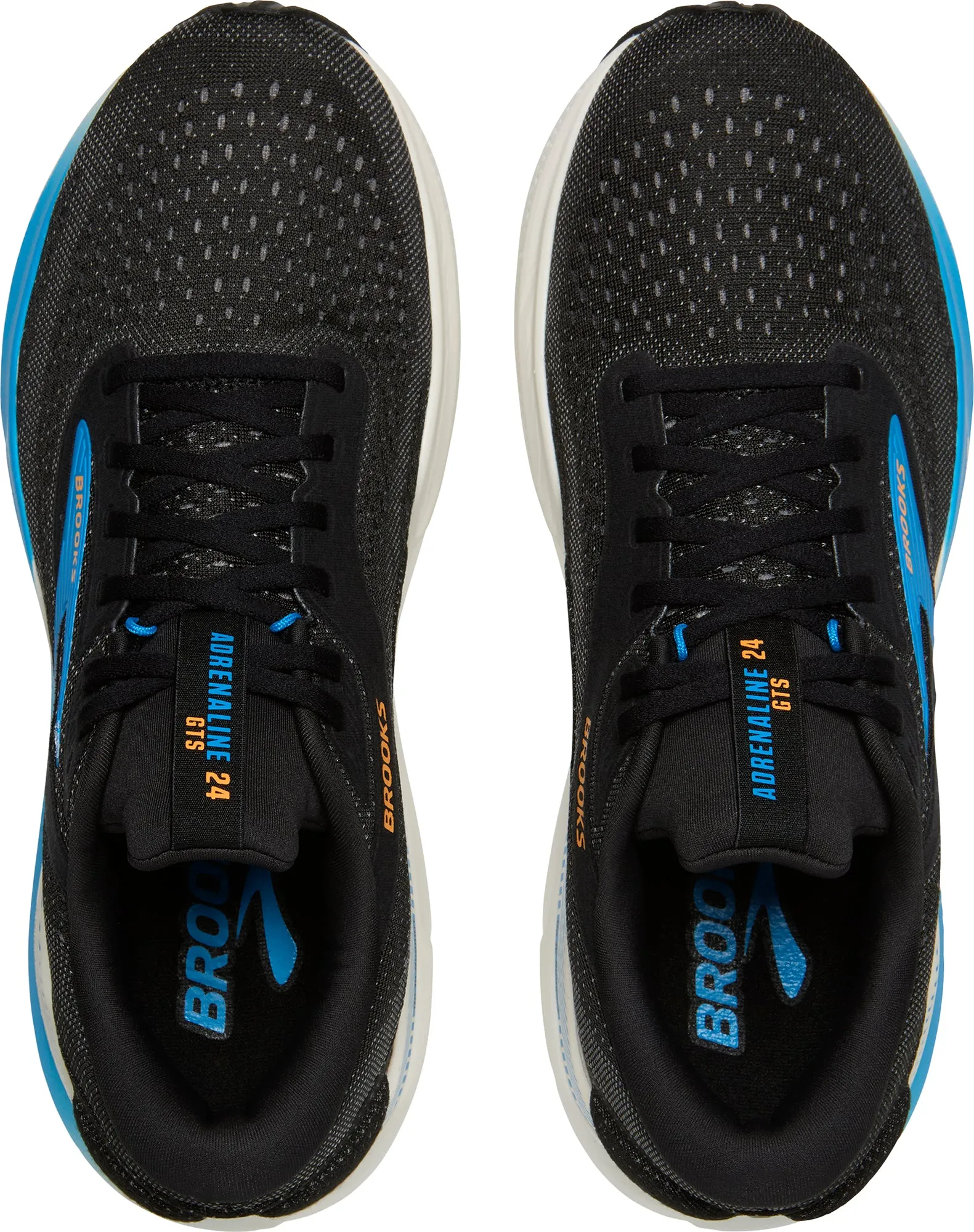 Brooks Adrenaline GTS 24 Mens Running Shoes - Black Durable Traction