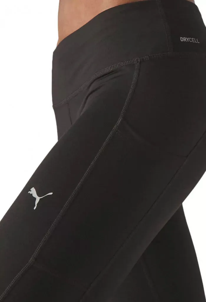 Puma Run Favourite Velocity 3/4 Capri Womens Running Tights - Black Work Commute Budget Friendly