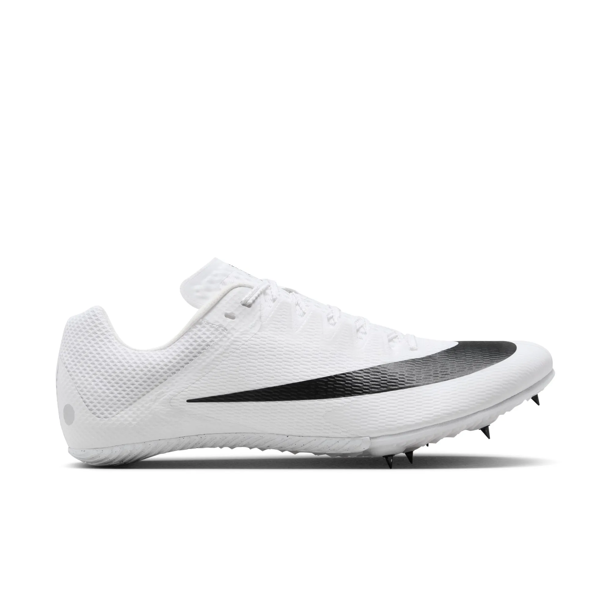Unisex Zoom Rival Sprint (100 - White/Black-Metallic Silver) running in color runs shoes Advanced Abduction Plate