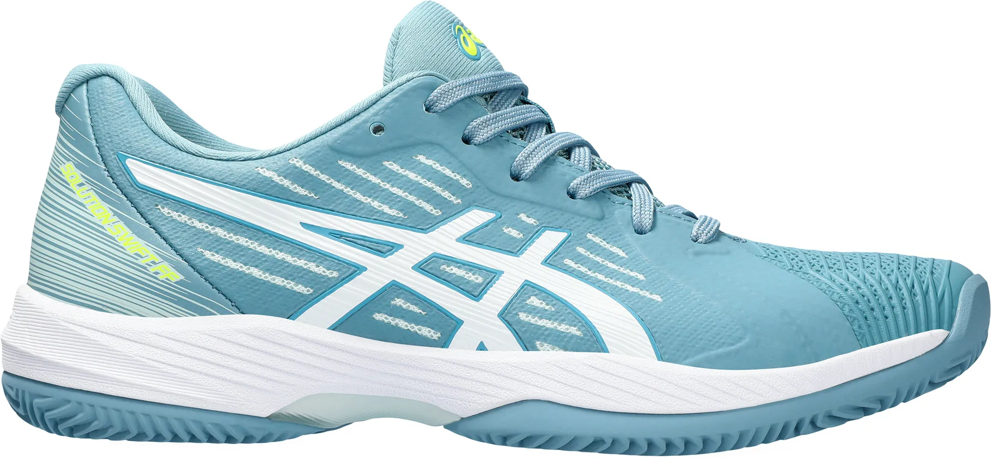 Asics Solution Swift FF Clay Womens Tennis Shoes - Blue Propulsion plate