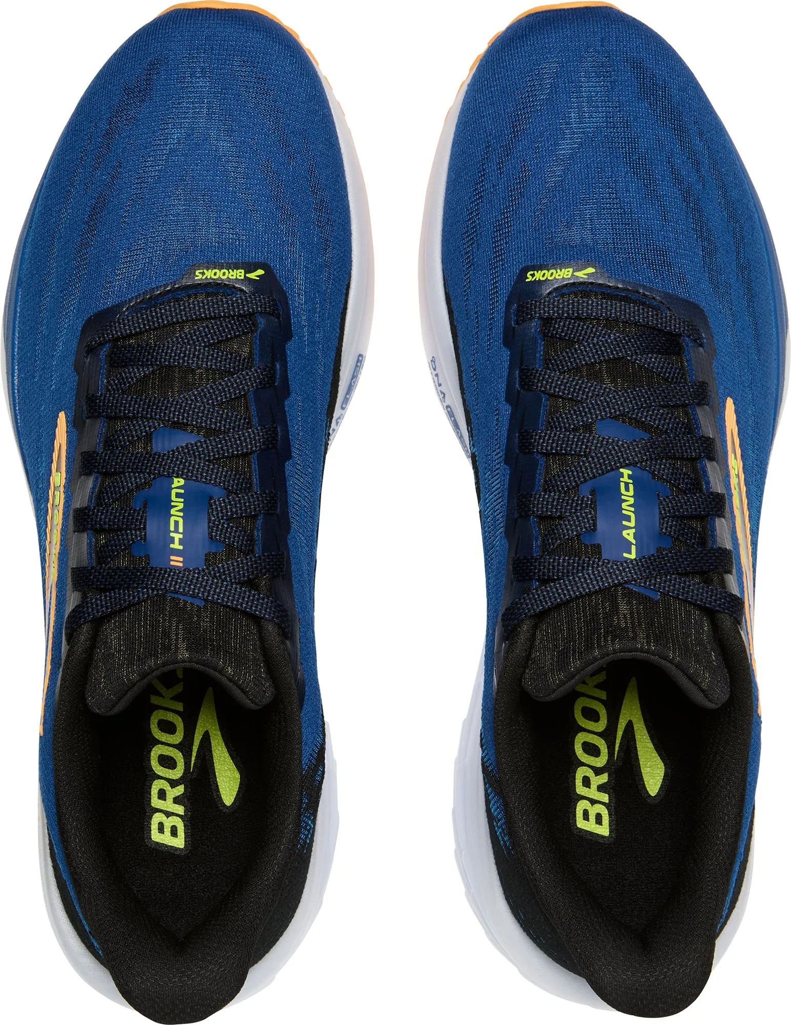 Torsional Control Brooks Launch 11 Mens Running Shoes - Blue