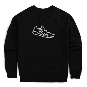 Running Raglan Crew Neck Pullover - Run Shoe Ethical Mode SustainableYarnBlend