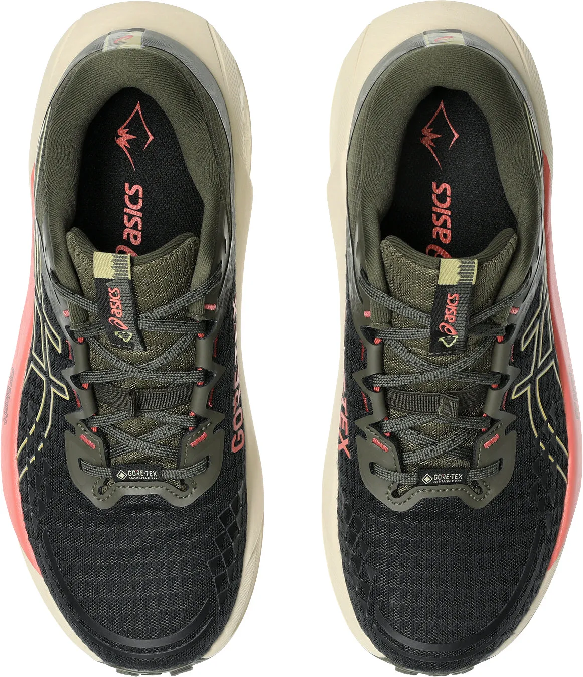 ribbon - trimmed - design shoes coordination training Asics Gel Trabuco 13 GORE-TEX Womens Trail Running Shoes - Black
