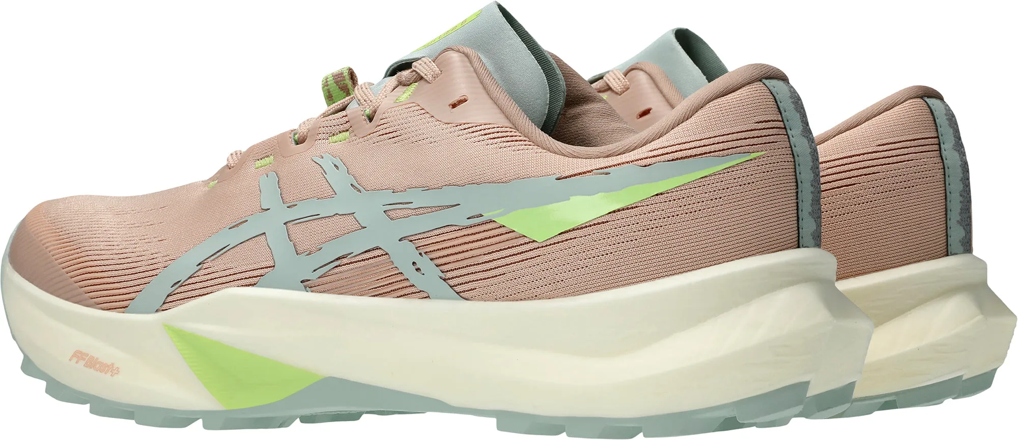 Carbon Fiber Asics Fuji Lite 6 Womens Trail Running Shoes - Pink