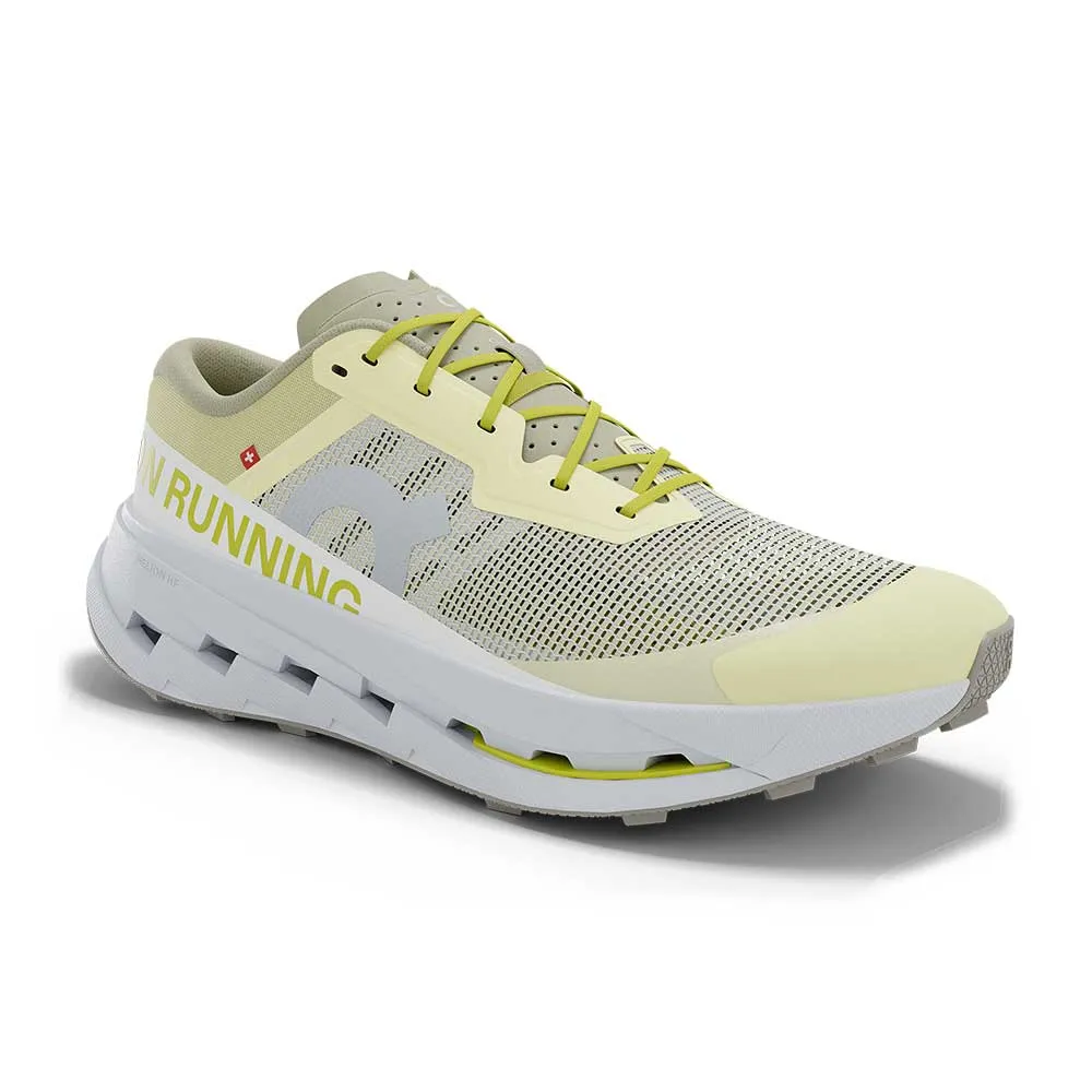 Women's Cloudultra 3 Trail Running Shoe- Lychee/Lime - Regular (B) Tear Resistant Reinforcements