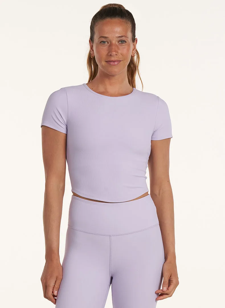 Refine Crew Neck Bra Top Green - friendly