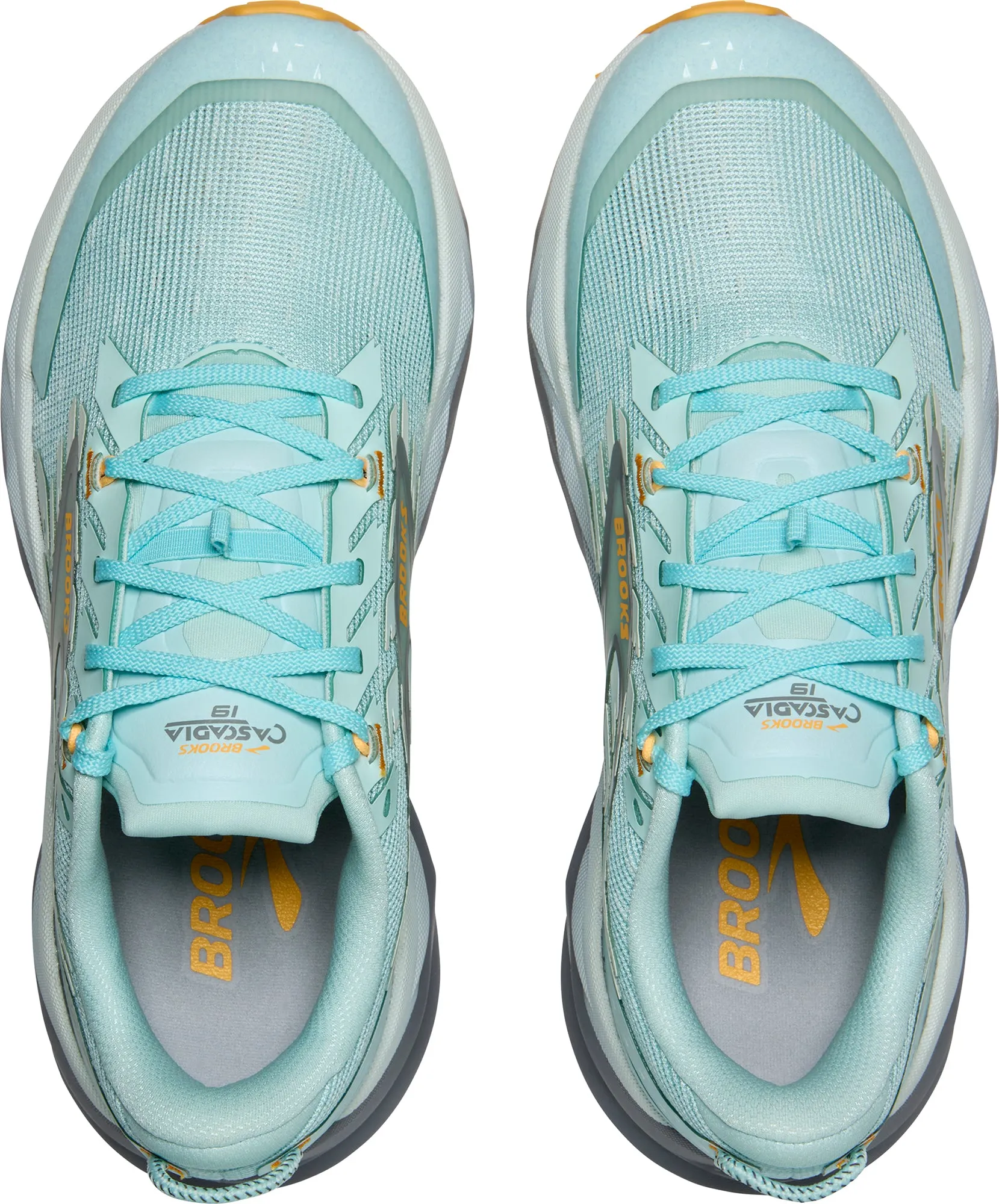 Energy Flex toe - box - roomy - design - spaciousness shoes Brooks Cascadia 19 Womens Trail Running Shoes - Blue