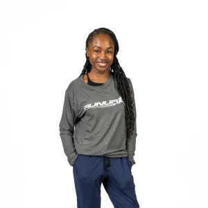 Award-winning LONG SLEEVE TEE -  CHARCOAL - THE TAPER