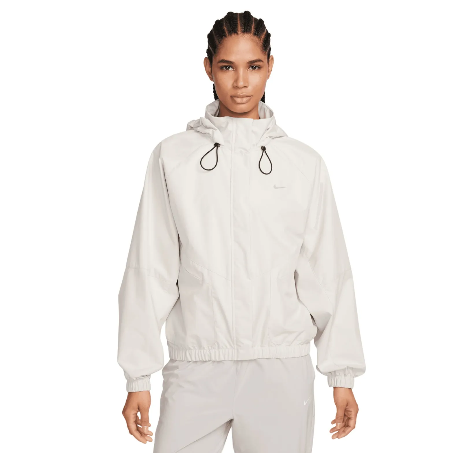 Everyday Coverage Women's Storm-FIT Swift Running Jacket Light Orewood Brown / Black / Reflective Silver