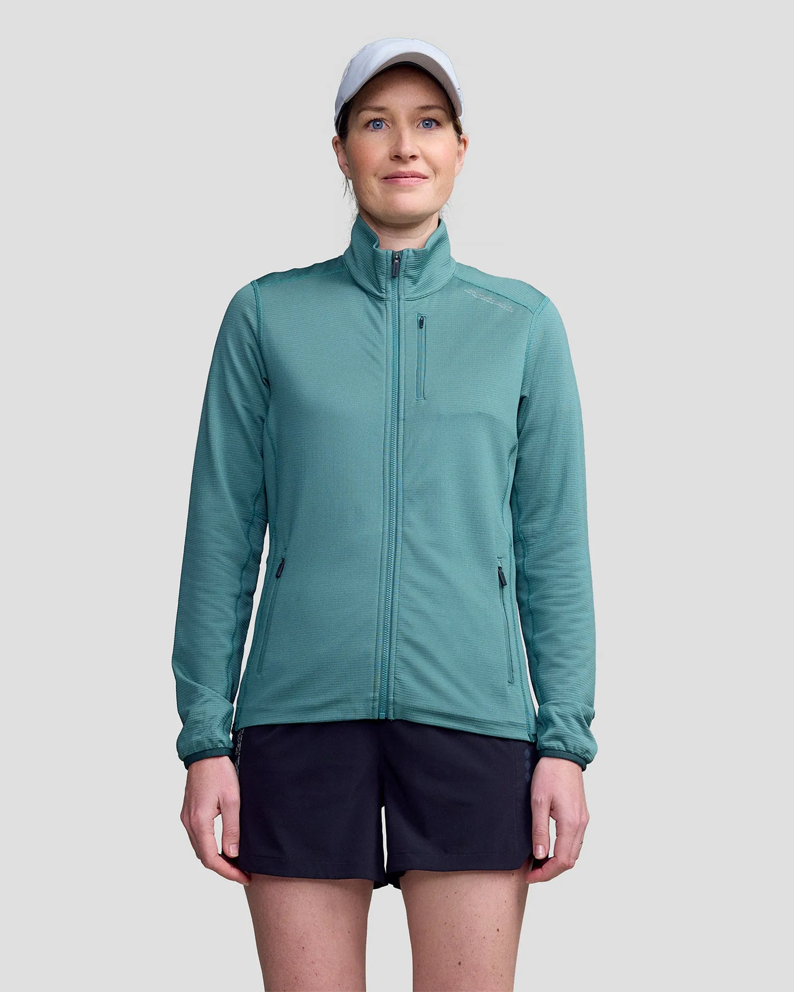 Women's Seeker Fleece Jacket - Light Forest Trendy Cut winter clothing