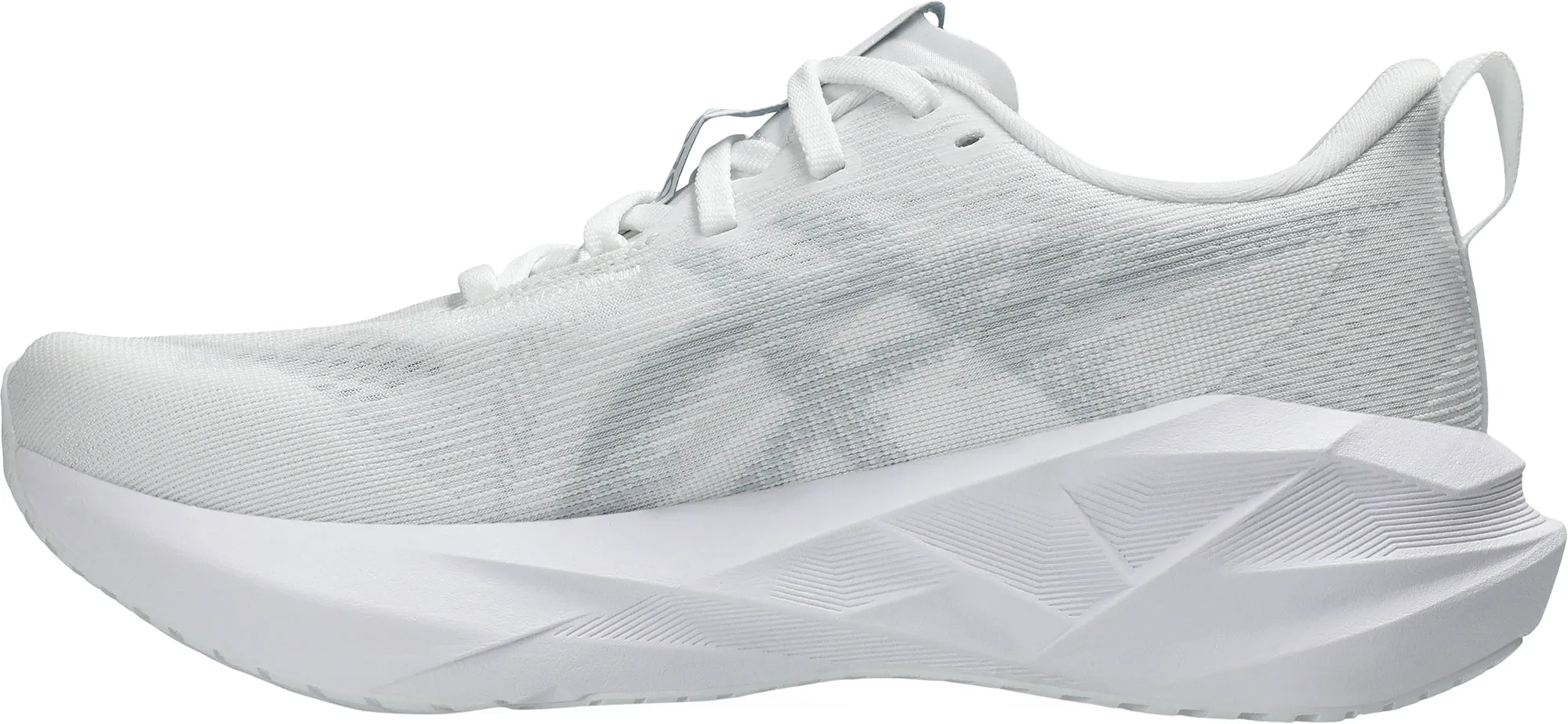 Asics NovaBlast 5 Womens Running Shoes - White running in soft tracks shoes night run shoes