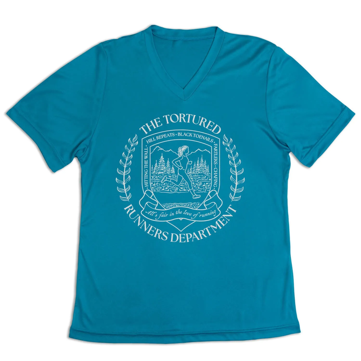 Cool Vibes Travel Friendly Women's Short Sleeve Tech Tee - The Tortured Runners Department