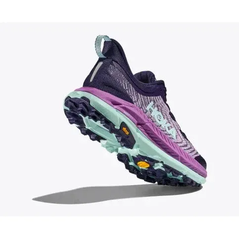 Hoka Women's Mafate Speed 4 (Night Sky / Orchid Flower) weekend running shoes men trail sneakers