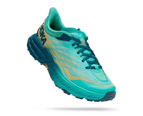 Hoka Speedgoat 5 - Womens Pressure Mapping Technology Backpacking Sneakers