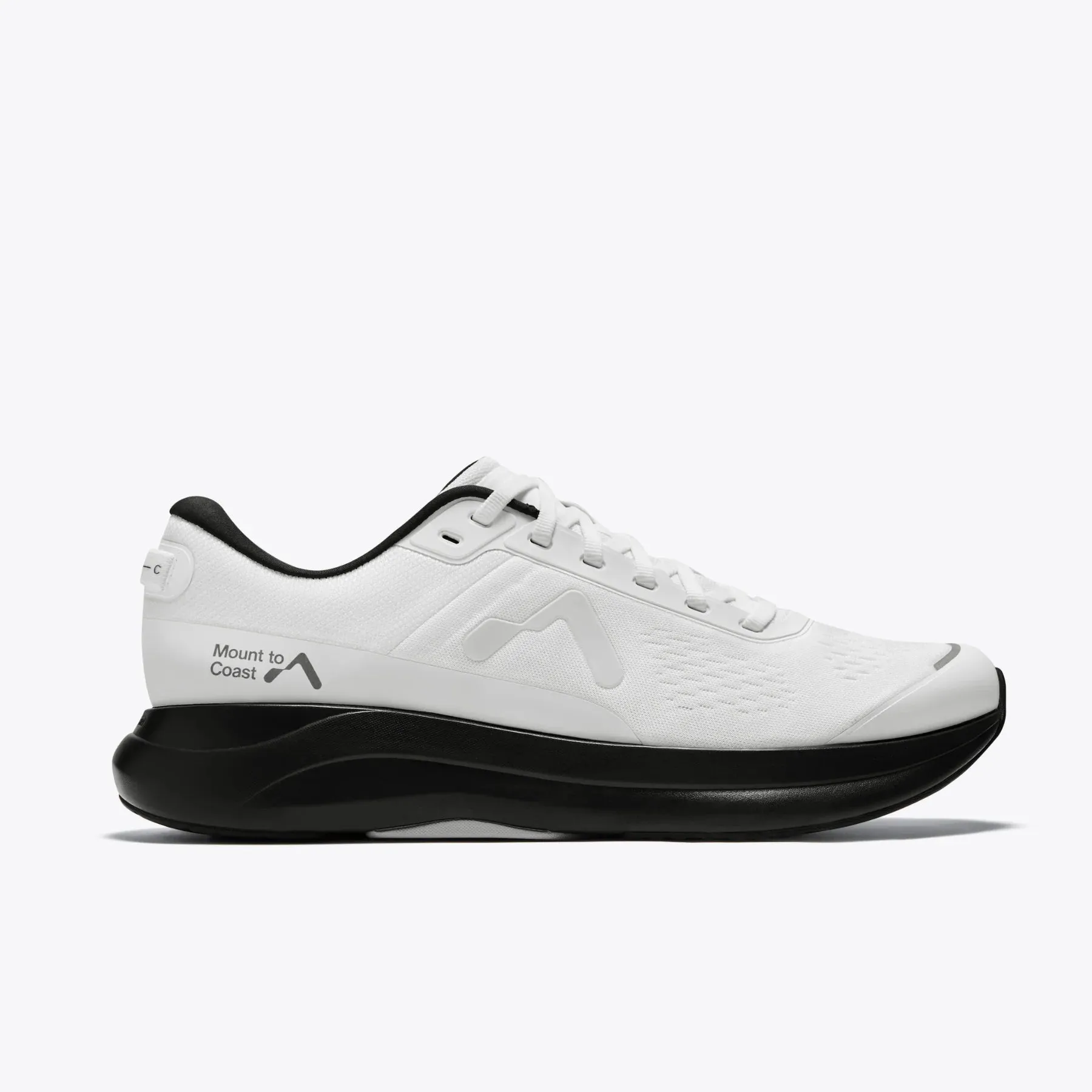 Mount to Coast | P1 | Women's | White/Black sporty shoe appeal synthetic - upper - feature shoes
