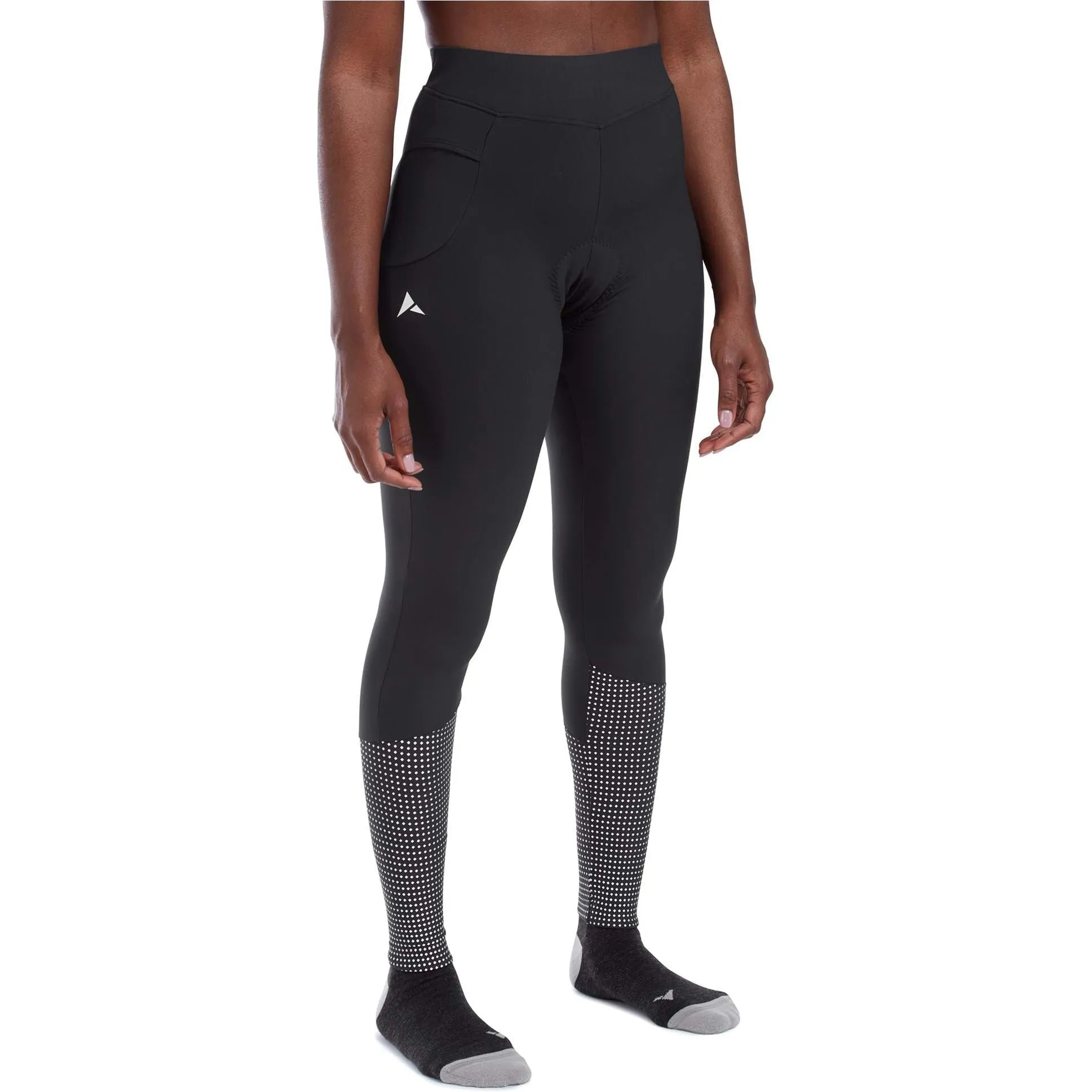City Walk Pro Athlete Breathable Weave Altura Nightvision DWR Womens Cycling Tights - Black