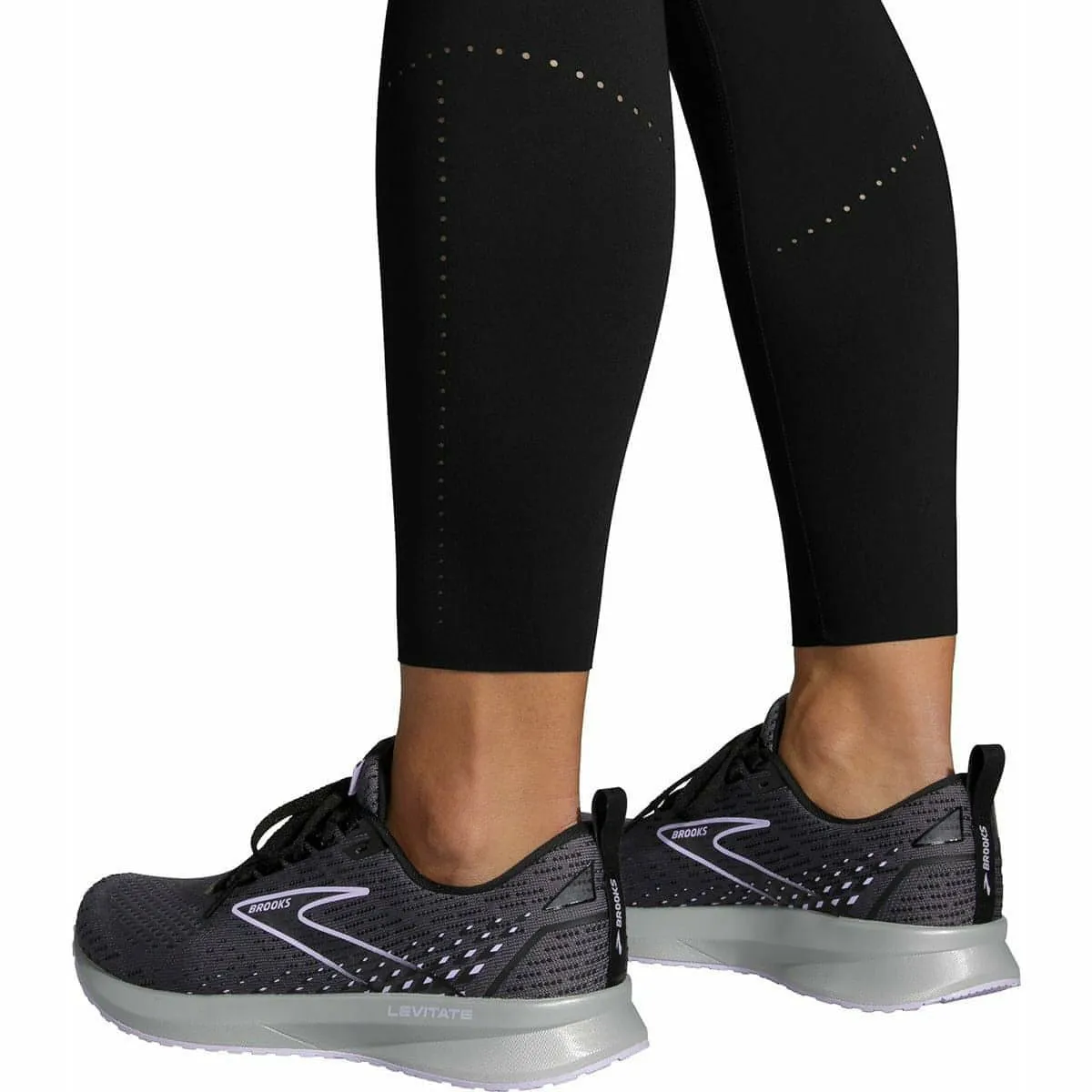 Brooks Method Womens 7/8 Running Tights - Black Casual Day Pro Athlete