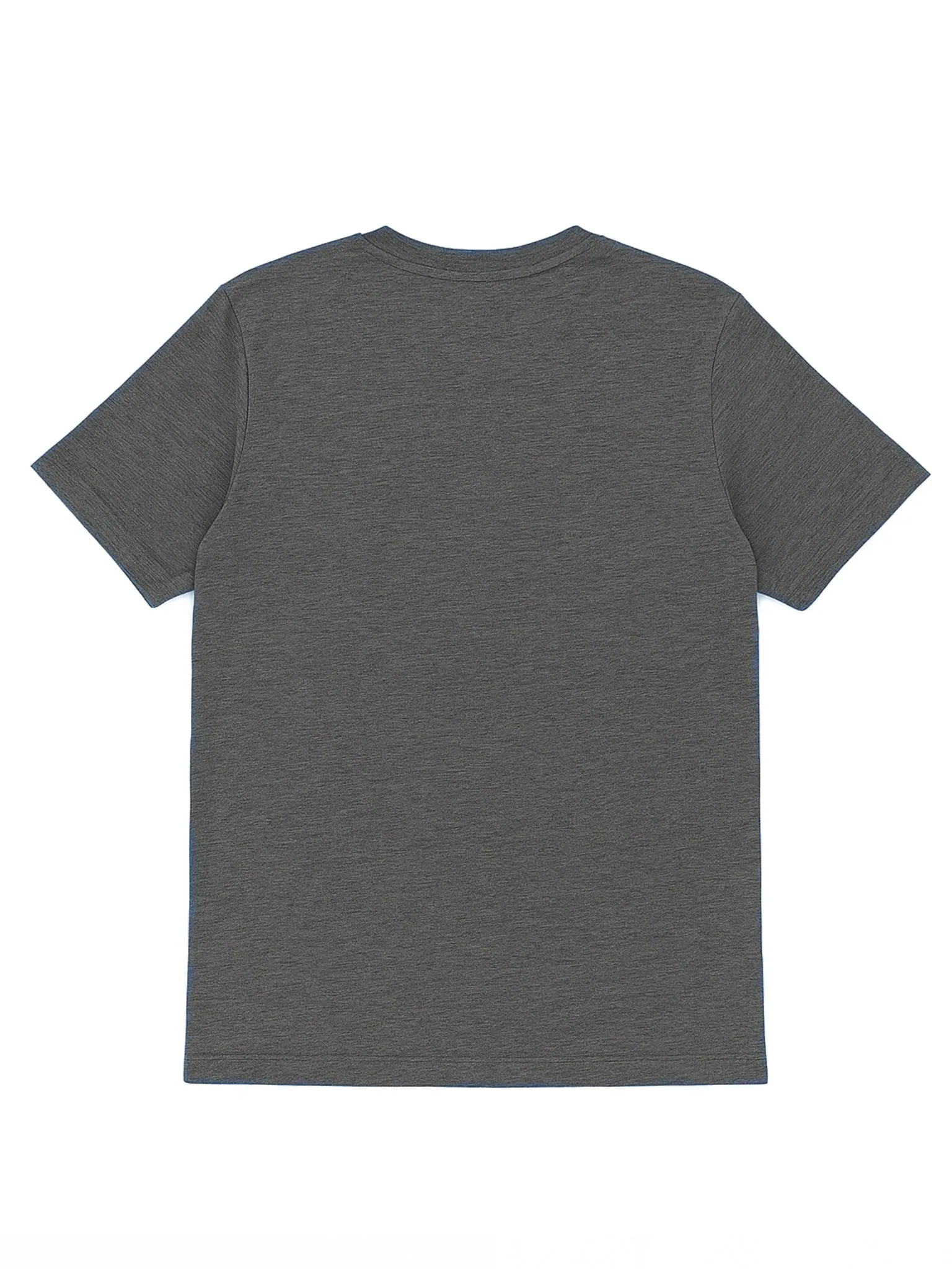 SHORT SLEEVE TEE - CHARCOAL - THE RECOVERY Minimal Style Trend Vibrant Prints