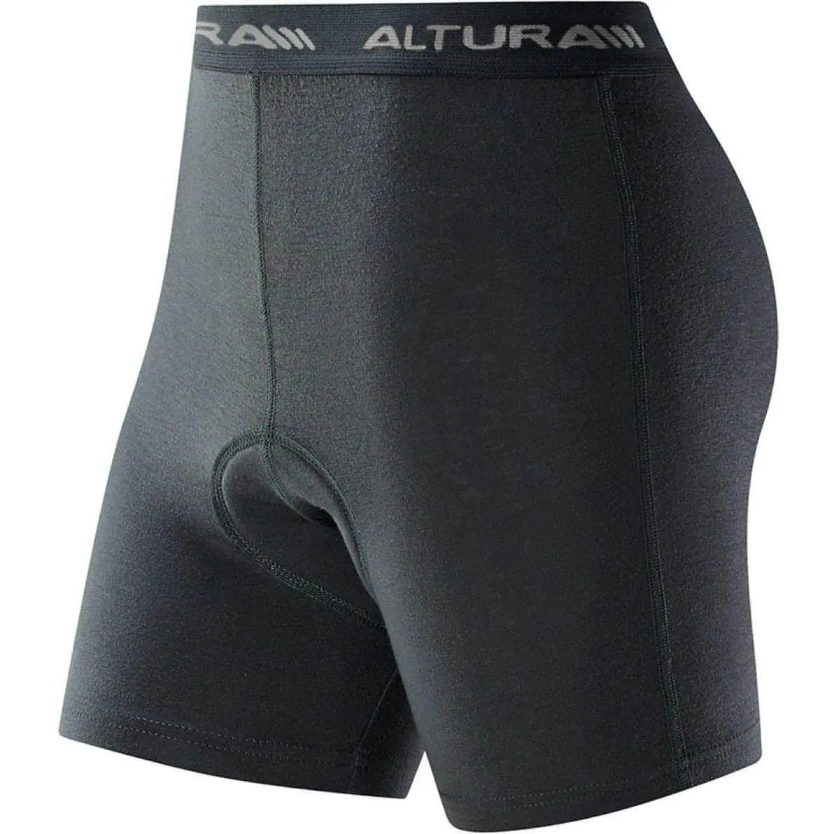 Airport Travel Active Lifestyle Light Fit Altura Tempo Womens Cycling Undershort - Grey