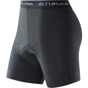 Airport Travel Active Lifestyle Light Fit Altura Tempo Womens Cycling Undershort - Grey