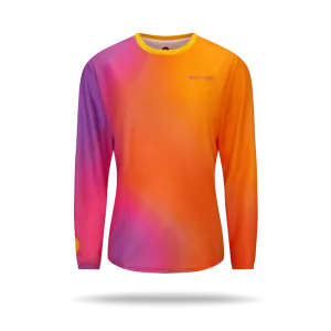 simple design Bohemian Long Sleeve Running Tee - Women's