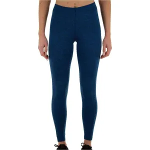 More Mile Train To Run Womens Long Running Tights - Blue Trendy Comfort Wear Squat Proof Dance Practice