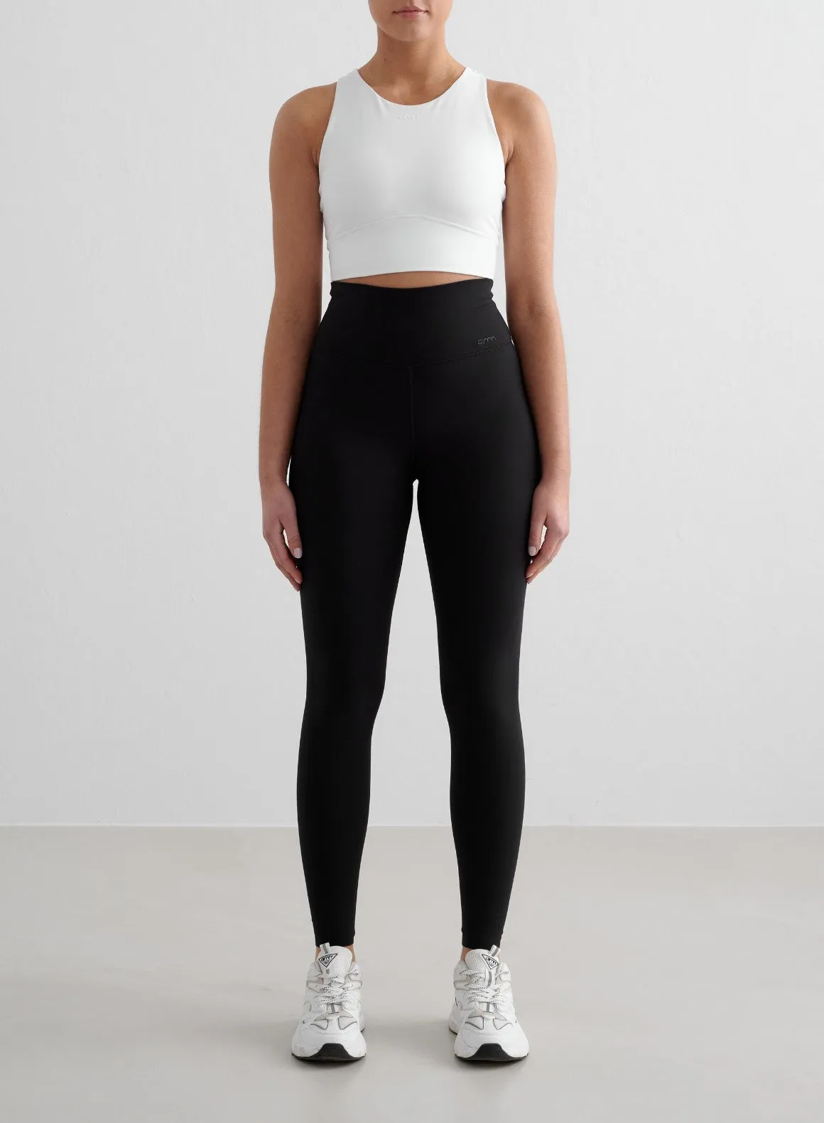 Personalized seams indoor exercise White Sense Sports Bra