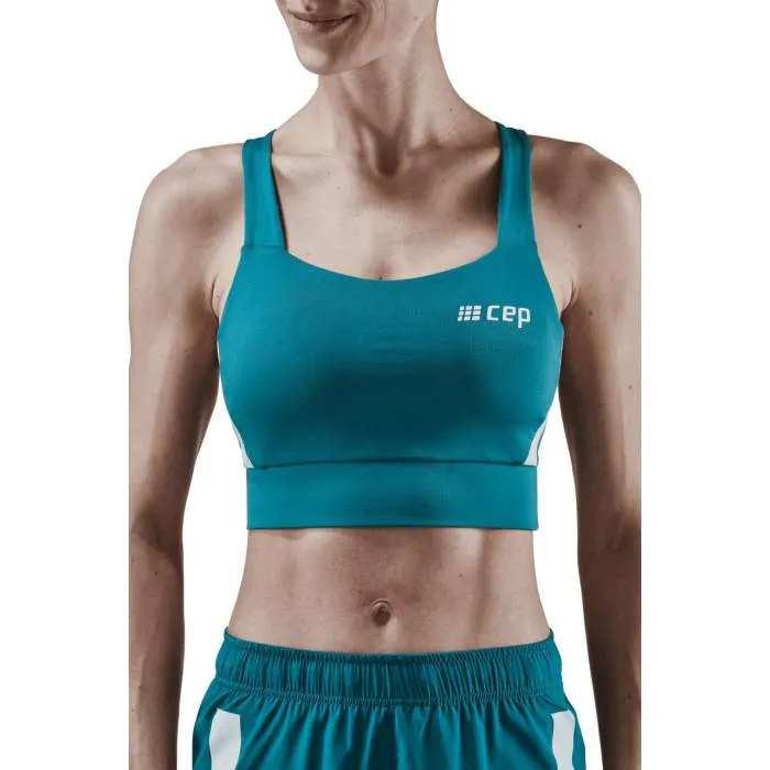 CEP | Sports Bra | Women's | Petrol Sweat Guard Technology