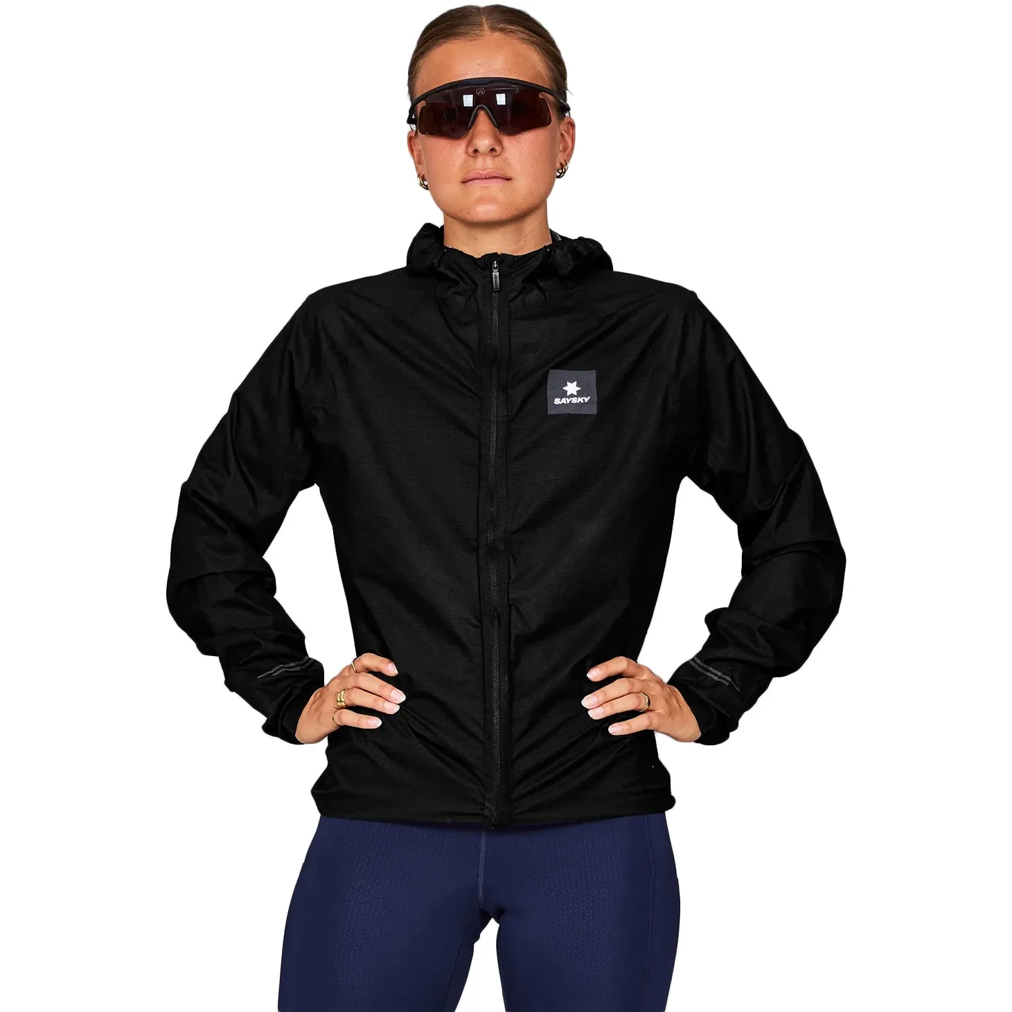 High Visibility Accents SAYSKY Flow 2.5L Waterproof Jacket Black