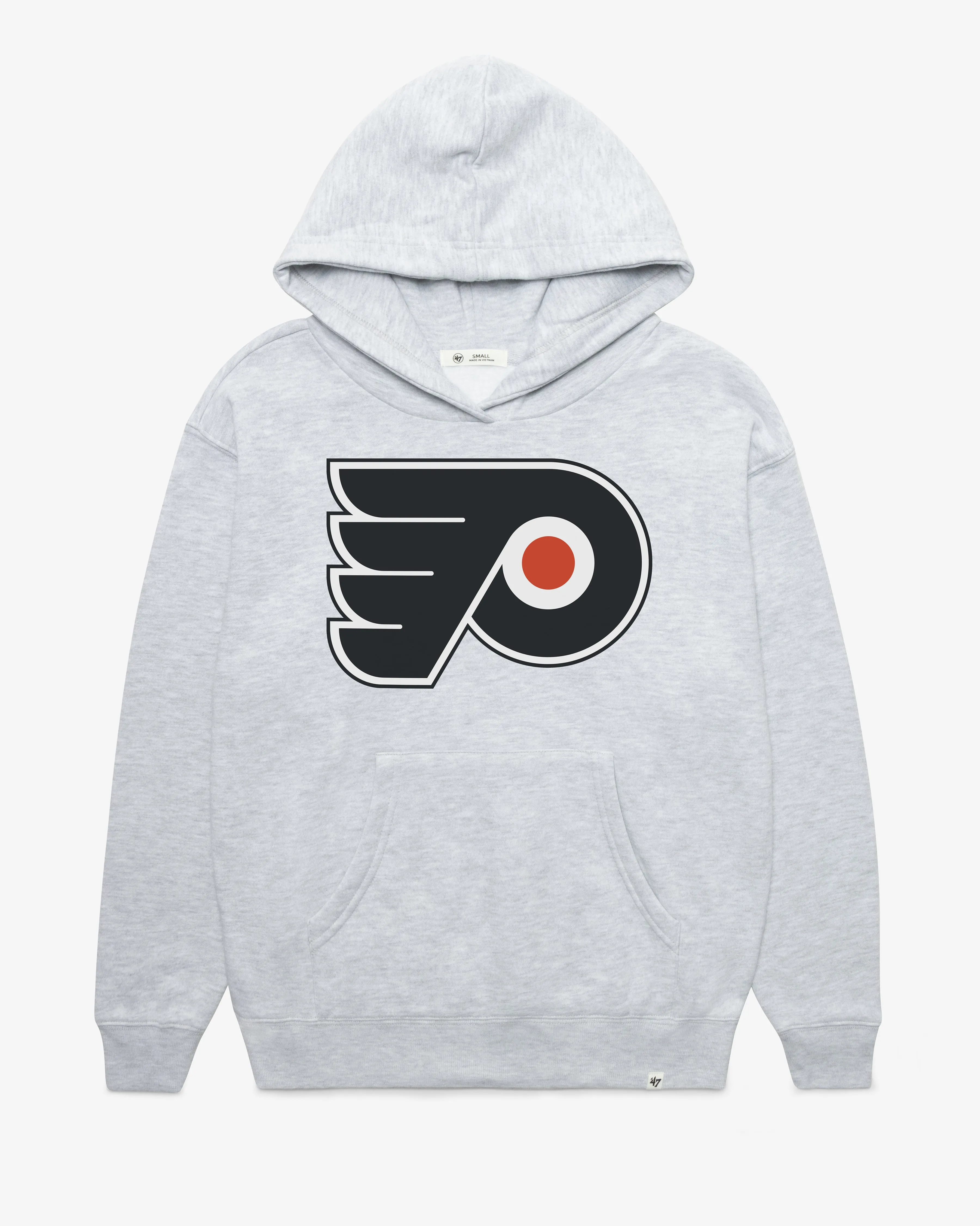 FlexibleNeckline smooth zipper PHILADELPHIA FLYERS IMPRINT '47 NAOMI HOOD WOMENS